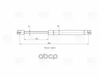 Упор Газовый Trialli арт. GS2124