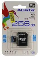 SD карта Adata Premier AUSDX256GUICL10A1-RA1