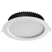 Встраиваемый светильник Novotech Drum 358304, LED, 20Вт, кол-во ламп:1шт., Белый