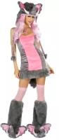 Карнавальные костюмы и аксессуары для праздника Слоник розовый симпатичный женский 2362 ChiMagNa 42-44рр S/M