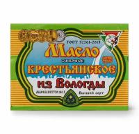 Масло сливочное из Вологды Крестьянское 72,5%