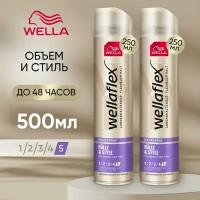 WELLA Лак для укладки волос профессиональный объем и уход стайлинг