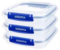 Набор контейнеров для сэндвичей Sistema 