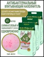 Впитывающий наполнитель N1 Crystals For Kittens, 5 л