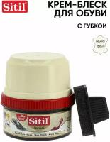 Жидкая краска для гладкой кожи Sitil Leather Renovator 100 ml черный