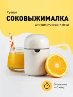 Соковыжималка ручная для цитрусовых, Shiny Kitchen, Пресс для апельсина, лимона/ Выжималка для фруктов