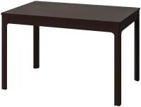 EKEDALEN экедален раздвижной стол 120/180x80 см темно-коричневый