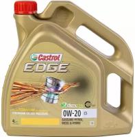 Моторное масло Castrol Edge C5 0W20 4л 15E65B