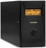 Exegate EP285580RUS ИБП ExeGate SpecialPro Smart LLB-600.LCD.AVR.EURO.RJ.USB <600VA/360W, LCD, AVR, 2 евророзетки, RJ45/11, USB, Black>