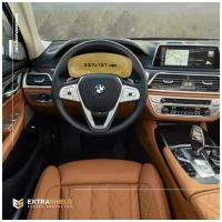 Защитная статическая пленка для экрана приборной панели 12.3' на BMW 7-series без камеры (глянцевая)