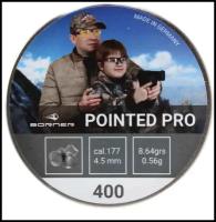 Пули пневматические Borner Pointed Pro 4,5 мм, 0,56 грамм, 400 штук