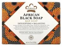 Nubian Heritage Мыло кусковое African Black Soap, 142 г