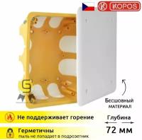 Коробка распределительная герметичная KO 180/LD_NA Kopos Electro 193x153x72 для пустотелых, гипсокартонных и деревянных стен IP30 ( 1шт. )