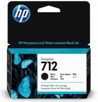 Картридж HP 712 3ED70A для DJ T230/T630/T650/Studio, черный, 38 мл