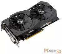 Видеокарта Asus PCI-E ROG-STRIX-RX560-4G-V2-GAMING AMD Radeon RX 560 4096Mb 128 GDDR5 1199/6000 DVIx1 HDMIx1 DPx1 HDCP Ret