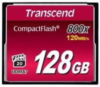 Transcend CompactFlash 800x Карта памяти TS128GCF800