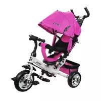 Трехколесный велосипед Moby Kids Comfort 10x8 EVA, розовый