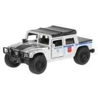 Машина Технопарк Hummer H1 пикап, полиция, инерционный SB-18-09-H1-P-WB