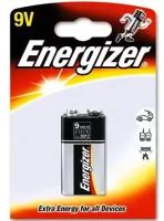 Батарейка 9V Крона щелочная Energizer 6LR61-1BL MAX в блистере 1шт