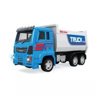 Машинка ABtoys 89002A-1 1:18, 9.4 см, синий/серый