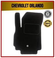 Водительский ворсовый коврик на Chevrolet Orlando 2010-2018 / Шевроле Орландо