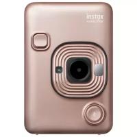 Фотоаппарат моментальной печати Fujifilm Instax Mini LiPlay, печать снимка 62x46 мм, blush gold