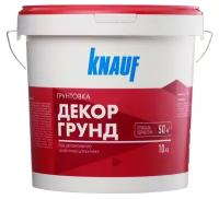 Грунтовка морозостойкая KNAUF Декоргрунд, 10 кг, белая