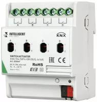 INTELLIGENT ARLIGHT Релейный модуль KNX-704-SW16-DIN (BUS, 4x16A) (Arlight, -)