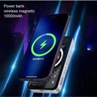 Внешний аккумулятор с беспроводной магнитной зарядкой Rapture MagPower 1209 (10000mAh), Type-C