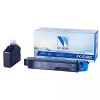 Картридж NV Print TK-5140 Cyan для Kyocera, 5000 стр, голубой