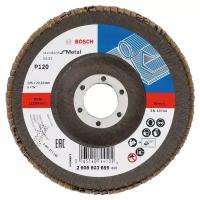 Лепестковый диск BOSCH Standard for Metal 2608603659, 1 шт