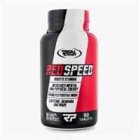 Предтренировочный комплекс Real Pharm Red Speed 90 таблеток / для энергии, концентрации внимания, памяти / кофеин / гуарана