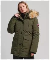 Парка Superdry EVEREST PARKA Пол Женский, Цвет Зеленый, Размер 8