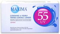 Контактные линзы Maxima 55 UV Aspheric, 6 шт, R 8,6, D -5