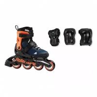 Rollerblade Microblade midnight blue/warm orange COMBO 2023