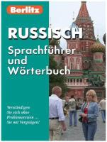 Русский разговорник и словарь для говорящих по-немецки