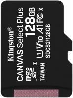 Карта памяти microSDXC 128GB Canvas Select Plus Kingston
