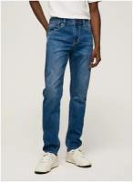 Джинсы зауженные Pepe Jeans, размер 32, рост 34, синий