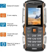 Мобильный телефон teXet TM-513R черный-оранжевый