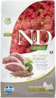 Сухой корм для стерилизованных собак Farmina N&D Quinoa, утка, с брокколи, с киноа 800 г (для мелких пород)