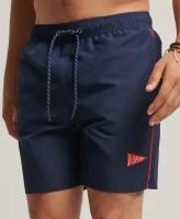 Шорты для плавания Superdry VINTAGE VARSITY SWIMSHORT, Пол Мужской, Цвет Rich Navy, Размер S