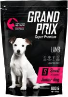 Сухой корм для щенков собак мелких и миниатюрных пород GRAND PRIX Small Junior с ягненком, 800г