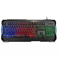 Игровая клавиатура OKLICK 721G SHERIFF Multimedia Keyboard Black USB черный