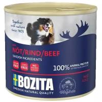 Влажный корм для собак Bozita беззерновой, говядина