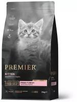 Premier Cat Kitten сухой корм для котят Индейка, 2 кг