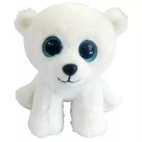 Мягкая игрушка Chuzhou Greenery Toys Медвежонок полярный белый, 15 см