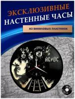 Часы настенные из Виниловых пластинок - AC DC (без подложки)