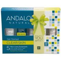Набор Andalou Naturals Clear skin Комплексное очищение лица
