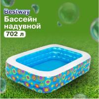 Бассейн надувной Bestway «Цветочный мир», 229 х 152 х 56 см, от 6 лет, 54120, разноцветный