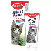 Добавка в корм SANAL Malt Paste для вывода шерсти у кошек и котят